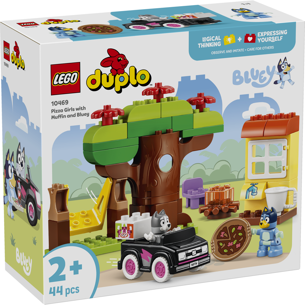 Lego Bluey Pizza Playset with Muffin